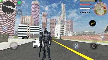 Agent Venom Rope Hero  Gngaster Crime تصوير الشاشة 1