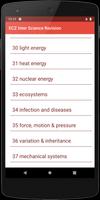 Integrated Science Revision capture d'écran 1