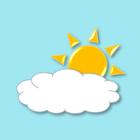 초간단 날씨 듣기 - 날씨와 미세먼지 정보 - 보고 듣기 icon
