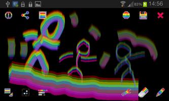 Draw with Rainbows LITE Affiche