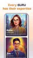 AI Characters & Mentors: Gurus تصوير الشاشة 2