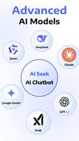 ديب ثينك - AI Seek شات بوت تصوير الشاشة 1