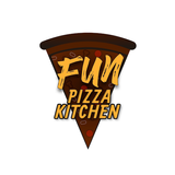 Fun pizza kitchen icon