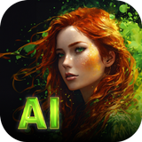 Pixgen: AI Art Generator icon