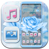 Blue Rose Theme Launcher