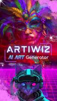 AI Generated Art - ArtiWiz Affiche