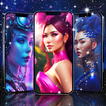 Girls AI generated wallpapers icon