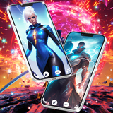 Superhero AI wallpapers icône