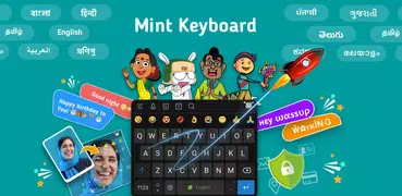 Mint Keyboard:Fonts,Emojis