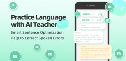 Learn languages - Duolingo Max poster