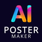 Poster Maker AI flyer maker icône
