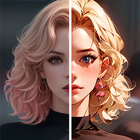 Restyle Cartoon Photo biểu tượng