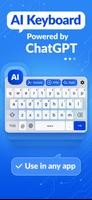 Keyboard AI Assistant: Writely Affiche