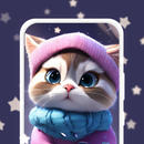 Cute Cat Wallpaper : ToktiWall APK