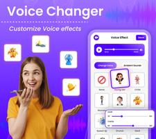 Voice Changer: AI Audio Effect الملصق