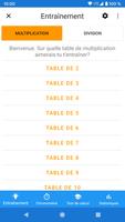 Tables de Multiplication Pro Affiche