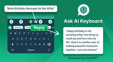 Ai Chat Keyboard ポスター