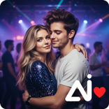 Abrazos y besos de amor con IA