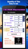 Tiles Calculator ảnh chụp màn hình 1
