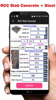 RCC Slab Concrete Calculator ảnh chụp màn hình 2
