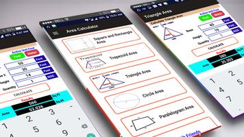 Area Calculator الملصق