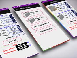 Blocks Calculator (Quantity Of Blocks) โปสเตอร์