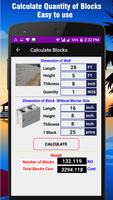 Blocks Calculator (Quantity Of Blocks) скриншот 2