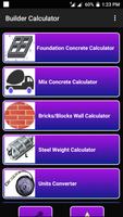 Builder Calculator পোস্টার