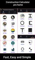 Construction Calculator Pro 海報