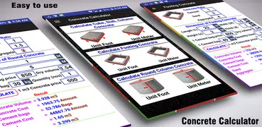 Concrete Calculator (Cement,Sa