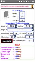 Concrete Calculator capture d'écran 1