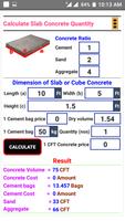 Concrete Calculator screenshot 2