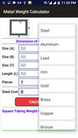 Metal Weight Calculator скриншот 3