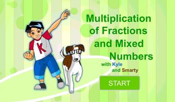 Multip Fraction Mixed Numbers poster