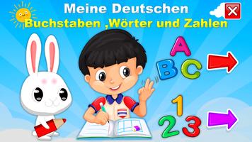 My German Letters , Numbers poster