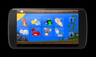 Kids Shape Puzzle Animals Free الملصق