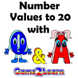 Number values to 20 with Q&A