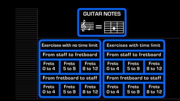 Guitar Notes Plakat