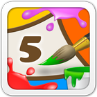 Kids Coloring and Math আইকন