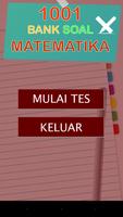 1001 BANK SOAL MATEMATIKA โปสเตอร์