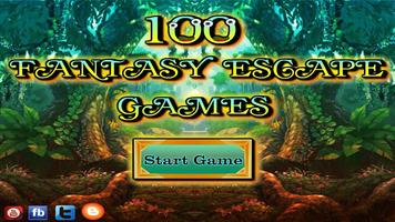 100 Fantasy Escape Game - 100  Plakat