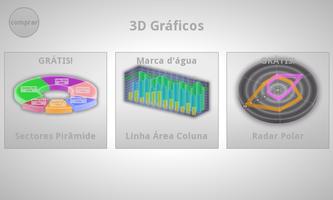 3D Gráficos Cartaz