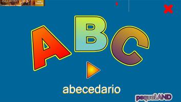 ABC ABECEDARIO ALFABETO BEBE plakat