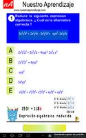 Reducir Expresiones algebraica تصوير الشاشة 2