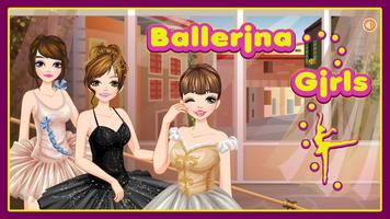 Ballerina Girls Dress up games poster