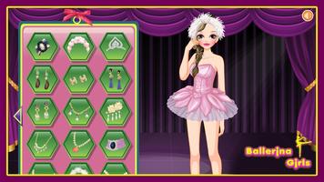 Ballerina Girls Dress up games screenshot 1