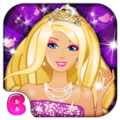 Beautiful bride dressup icon