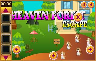 Melhores Jogos de Fuga - Heaven Forest Escape imagem de tela 2