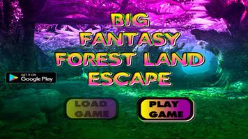 Big Fantasy Forest Land Escape Affiche