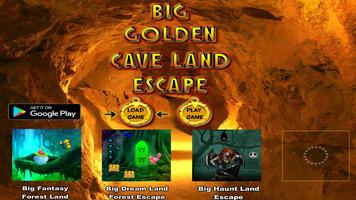 Big Golden Cave Land Escape capture d'écran 2